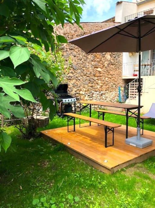 Joli T2 Jardin, Entre Mer/Verdon Salernes Exteriör bild